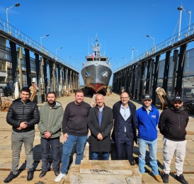 CMR Group at the Commissioning of the ROZEL Patrol Vessel