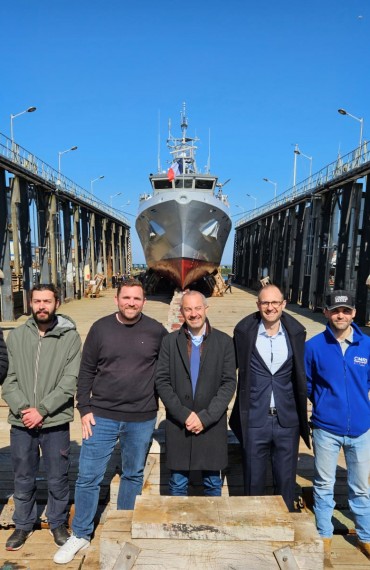 CMR Group at the Commissioning of the ROZEL Patrol Vessel