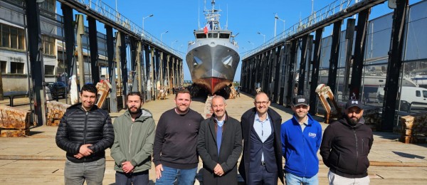 CMR Group at the Commissioning of the ROZEL Patrol Vessel