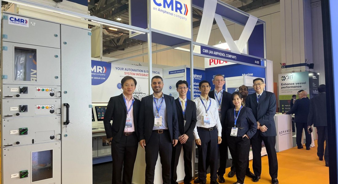 CMR is participating in the Asia Pacific Maritime (APM) exhibition in Singapore